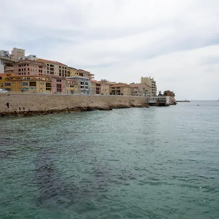 Appartement Architecte Catalans- Bord De Mer Marseille Extérieur photo